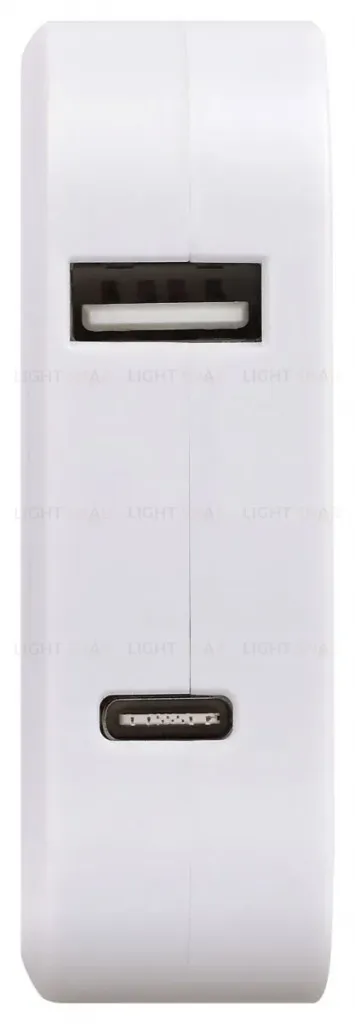 Разветвитель электрический Эра SPF-2-FL-USBC поворотный на 2 розетки + 2USB A+C 10А белый Б0069090 Б0069090
