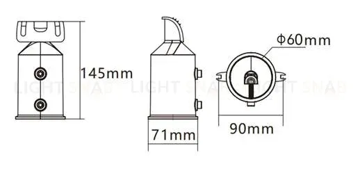 Консольный светильник Эра SPP-507-0-50K-150 150Вт 5000К IP65 КСС Ш регулируемый угол наклона Б0068905 Б0068905