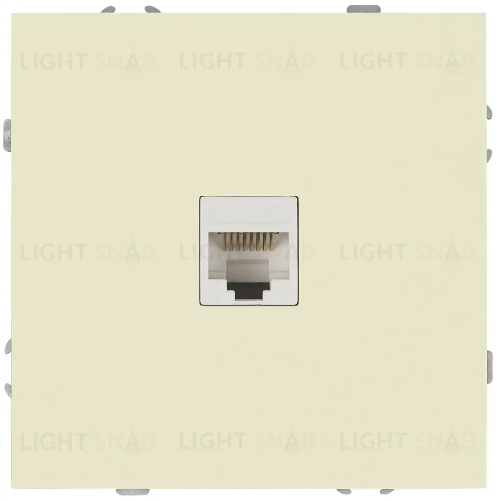 Розетка Эра Galaxy 15-3107-02 информационная RJ45 IP20 слоновая кость Б0070737 Б0070737