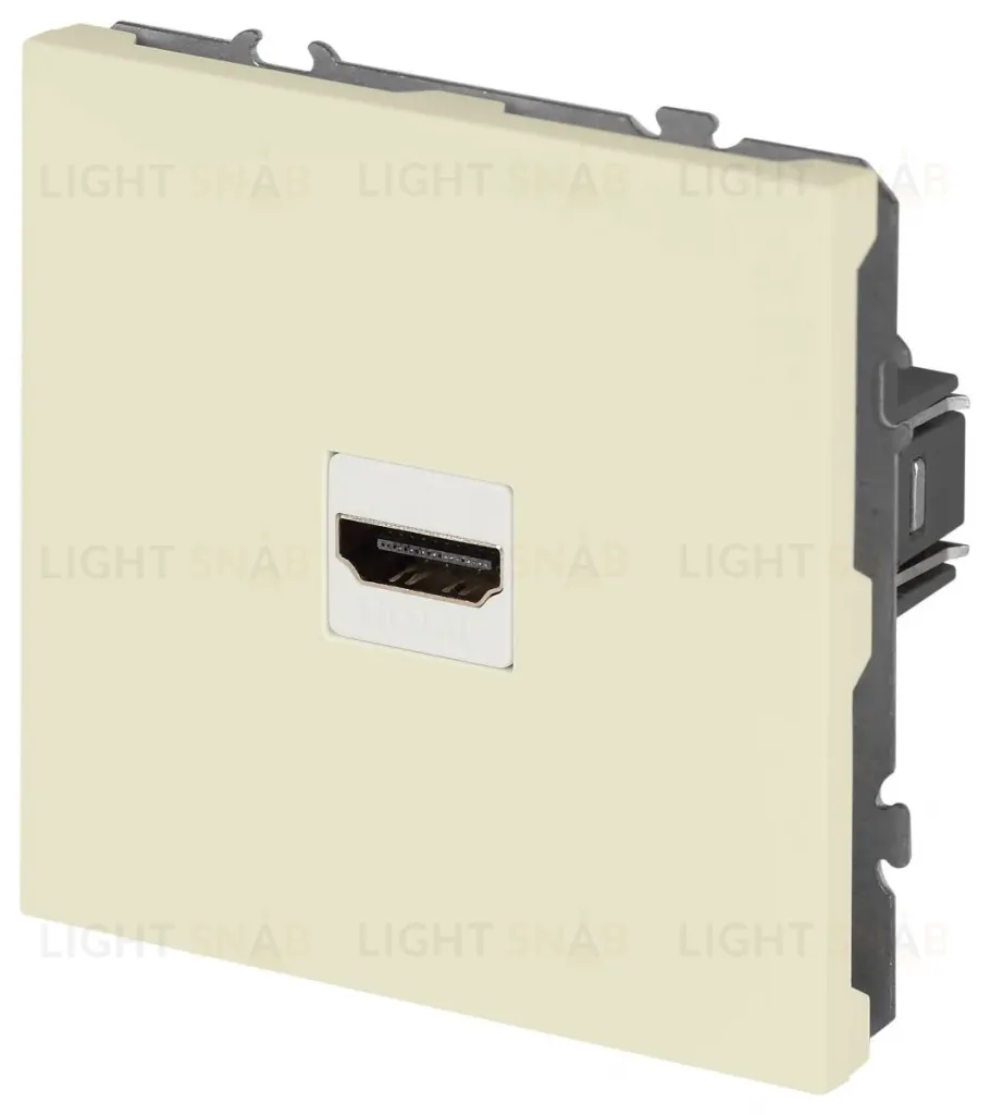 Розетка Эра Galaxy 15-3114-02 HDMI IP20 слоновая кость Б0070795 Б0070795