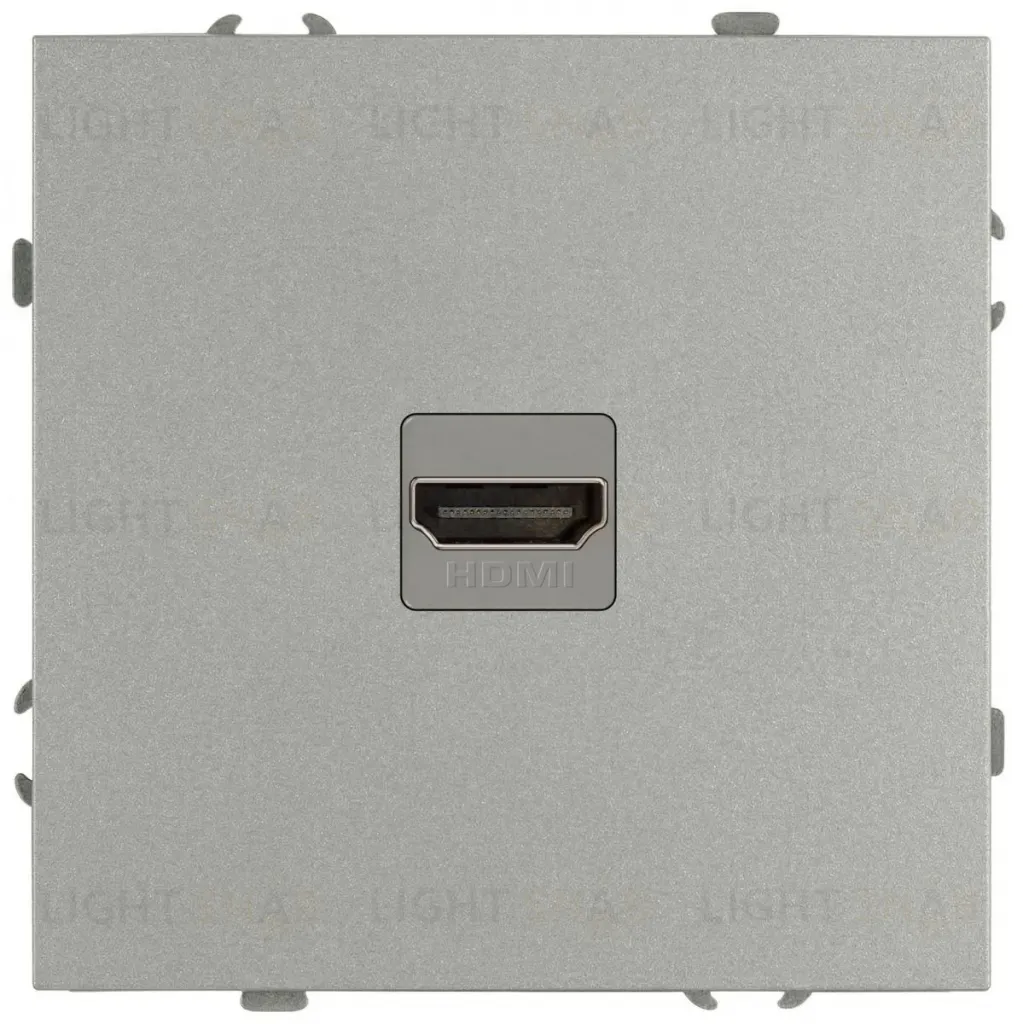 Розетка Эра Galaxy 15-3114-03 HDMI IP20 алюминий Б0070796 Б0070796