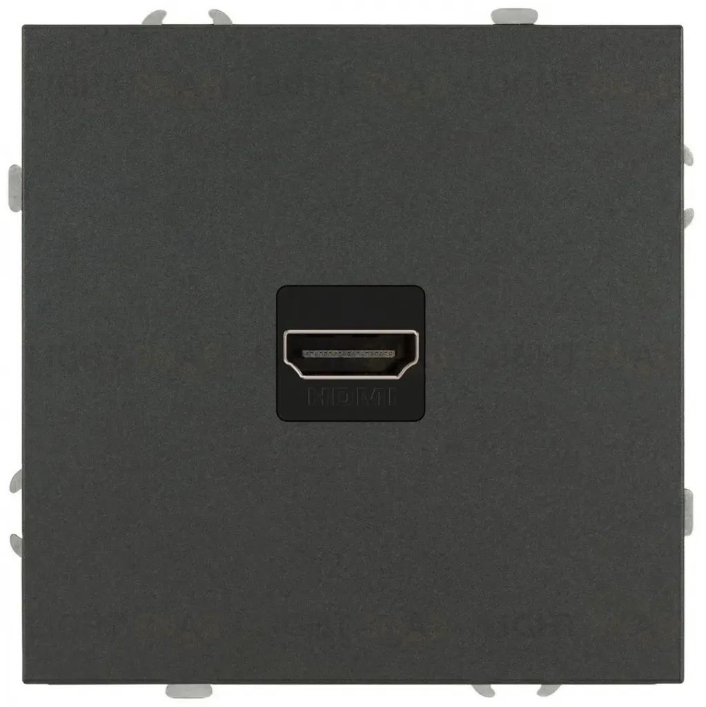 Розетка Эра Galaxy 15-3114-06 HDMI IP20 графит Б0070799 Б0070799