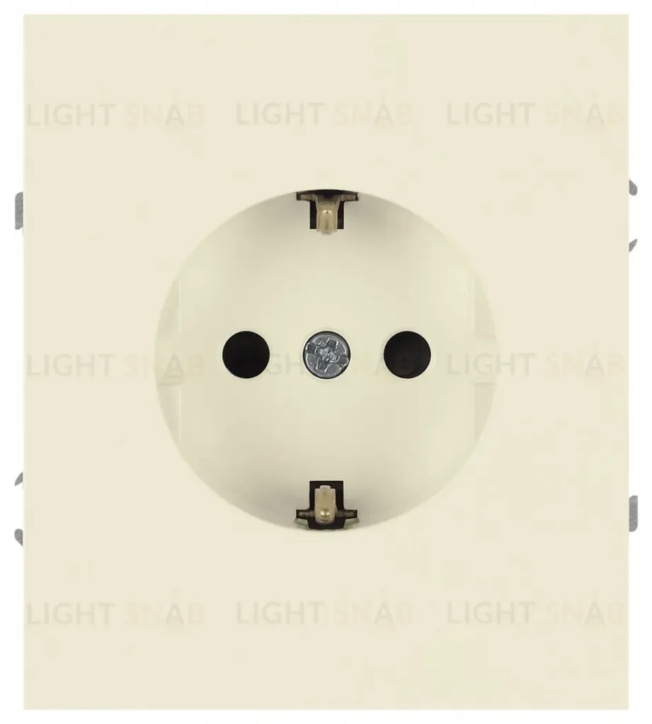 Розетка Эра Arktik 16-2101-02 с заземлением 2P+E Schuko 16А-250В слоновая кость Б0070415 Б0070415