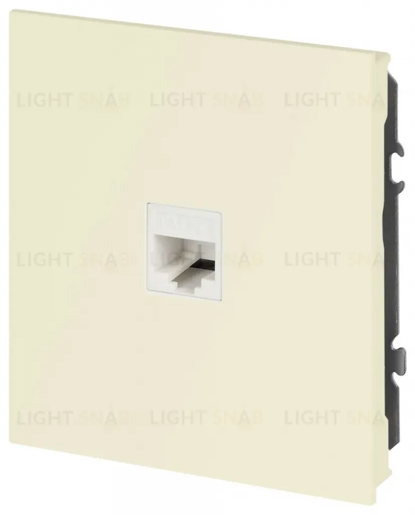 Розетка Эра Arktik 16-3107-02 информационная RJ45 слоновая кость Б0070475 Б0070475