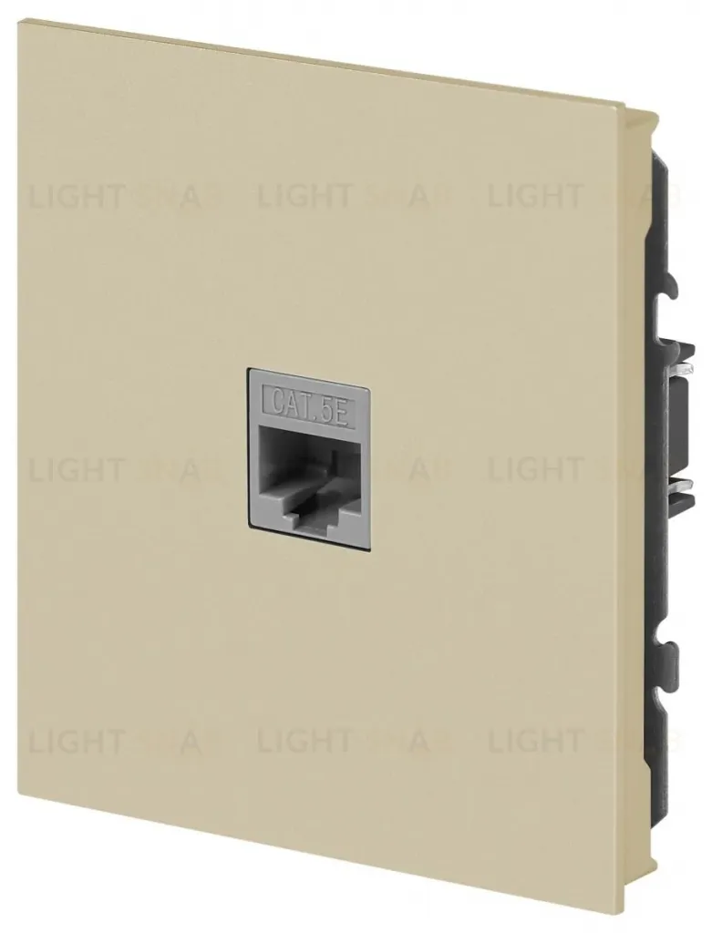 Розетка Эра Arktik 16-3107-04 информационная RJ45 шампань Б0070477 Б0070477