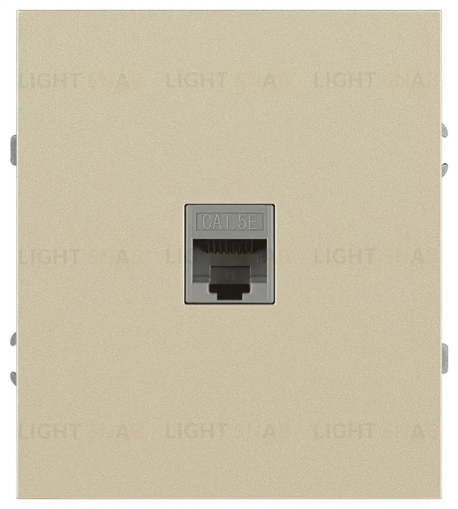 Розетка Эра Arktik 16-3107-04 информационная RJ45 шампань Б0070477 Б0070477