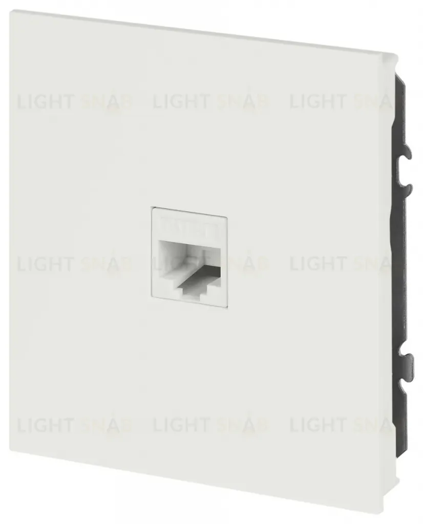 Розетка Эра Arktik 16-3107-08 информационная RJ45 белый матовый Б0070481 Б0070481