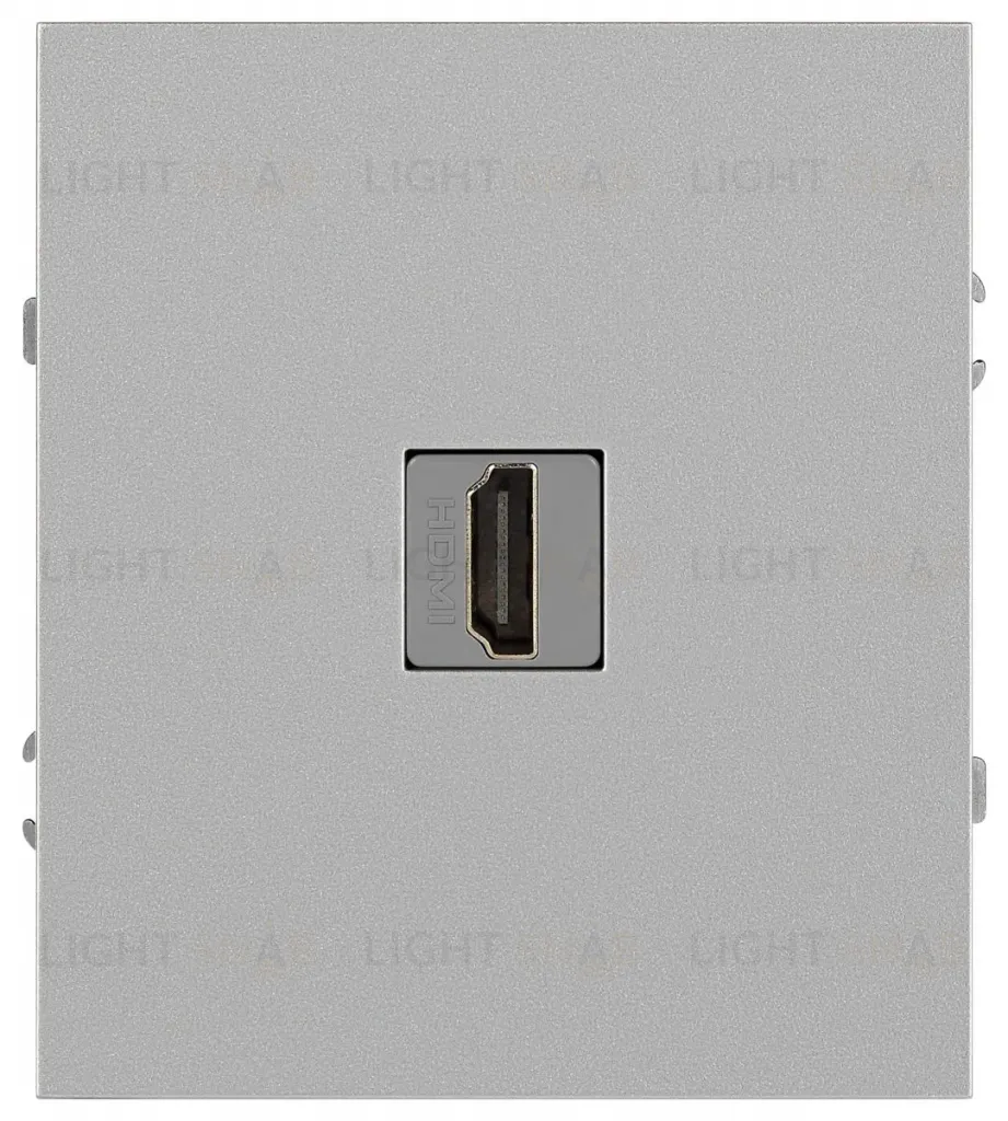 Розетка Эра Arktik 16-3114-03 HDMI алюминий Б0070506 Б0070506