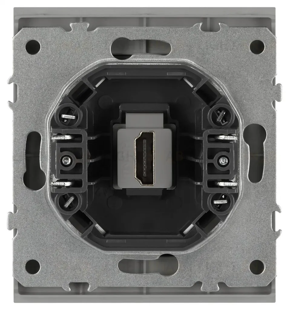 Розетка Эра Arktik 16-3114-03 HDMI алюминий Б0070506 Б0070506