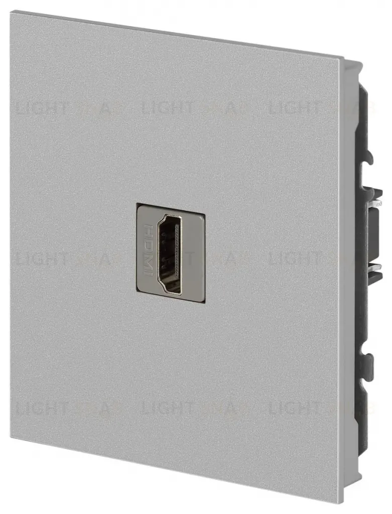 Розетка Эра Arktik 16-3114-03 HDMI алюминий Б0070506 Б0070506