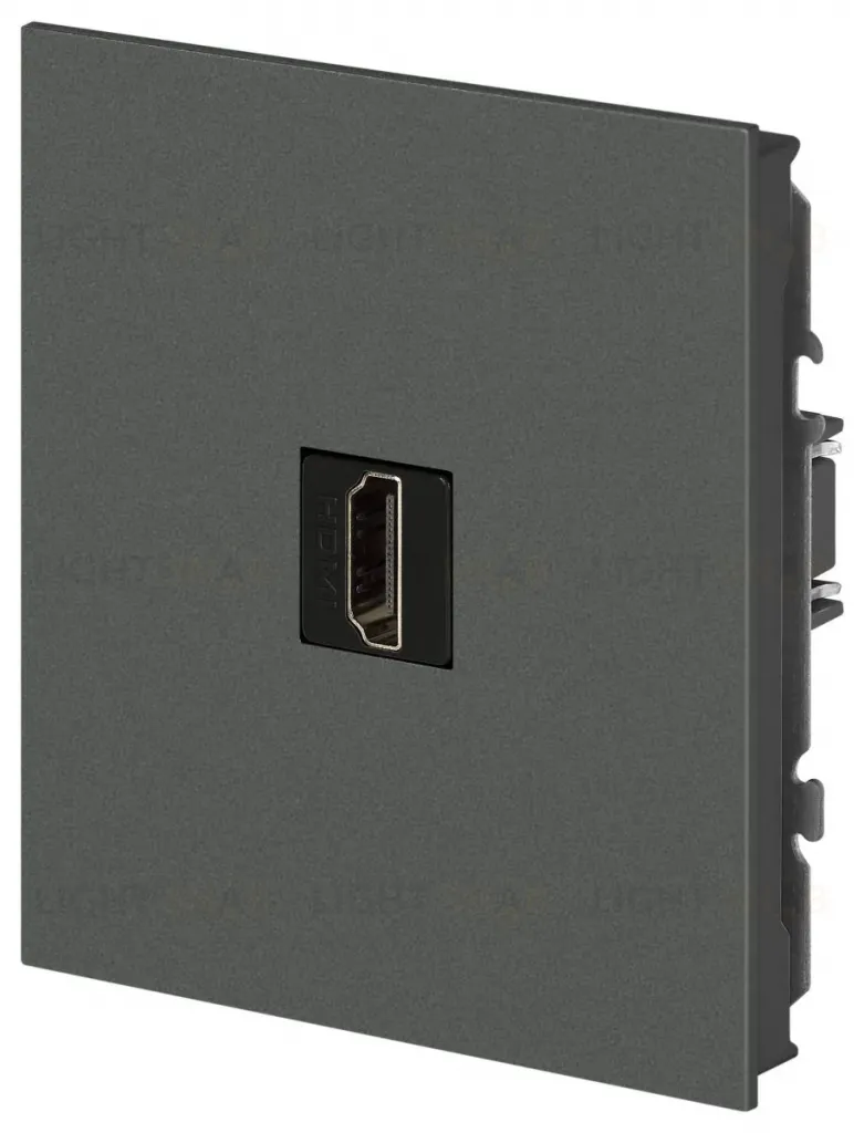 Розетка Эра Arktik 16-3114-06 HDMI графит Б0070509 Б0070509