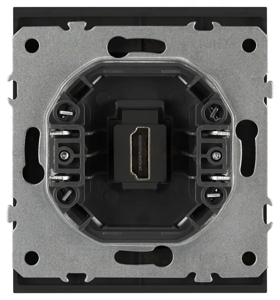 Розетка Эра Arktik 16-3114-05 HDMI антрацит Б0070508 Б0070508