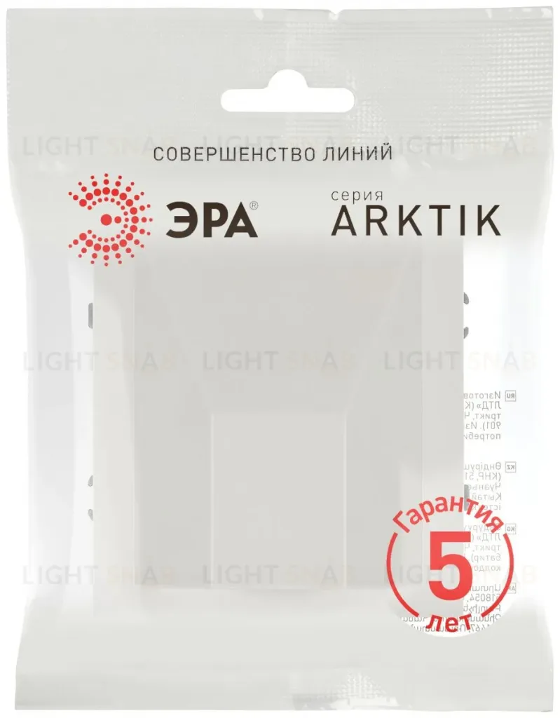 Вывод кабеля Эра Arktik 16-6001-08 белый матовый Б0070601 Б0070601