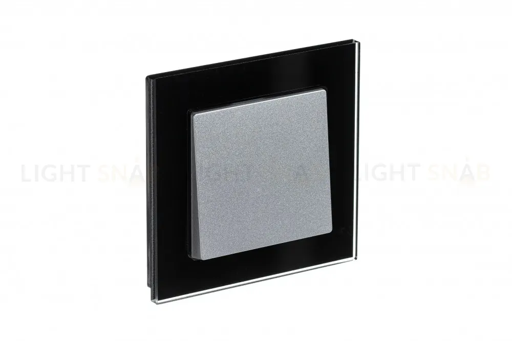 Рамка 1-постовая Systeme Electric AtlasDesign Nature, стекло черный ATN321001 ATN321001