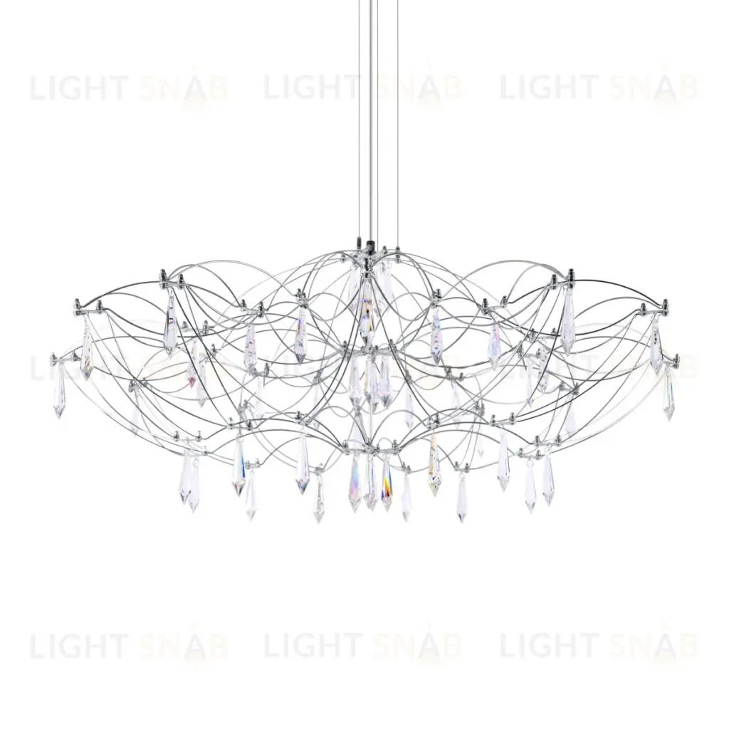 Подвесная люстра Loft IT Mira 10586/900 Silver Asfour 10586/900 Silver Asfour