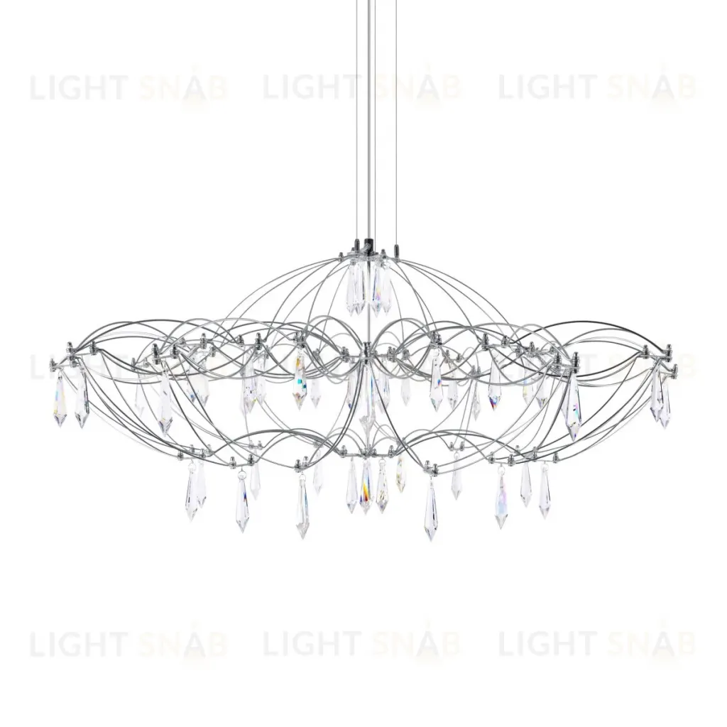 Подвесная люстра Loft IT Mira 10586/900 Silver Asfour 10586/900 Silver Asfour