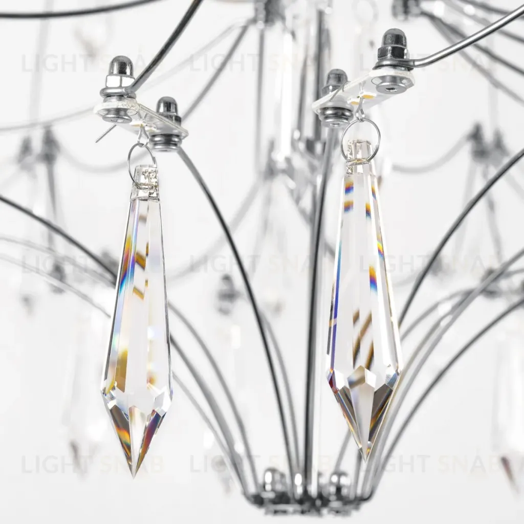 Подвесная люстра Loft IT Mira 10586/900 Silver Asfour 10586/900 Silver Asfour