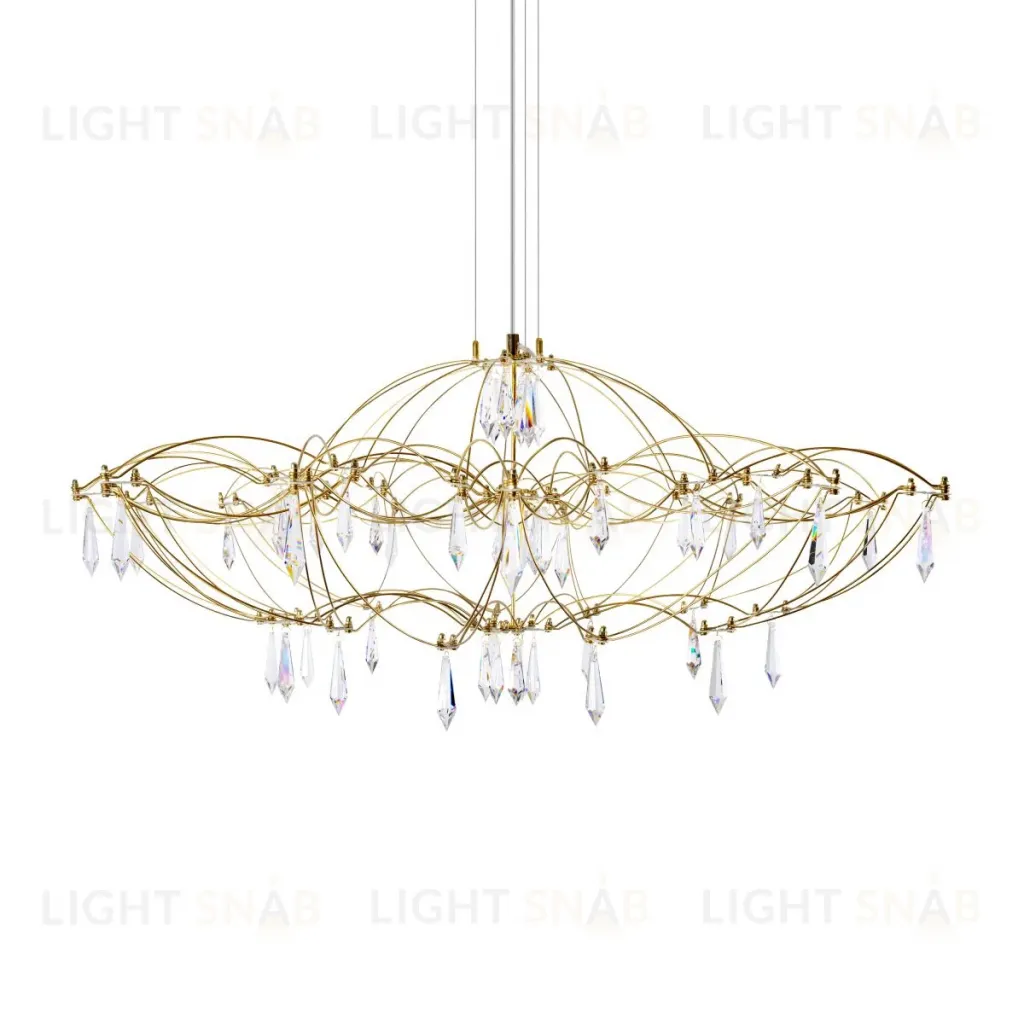 Подвесная люстра Loft IT Mira 10586/900 Gold Asfour 10586/900 Gold Asfour