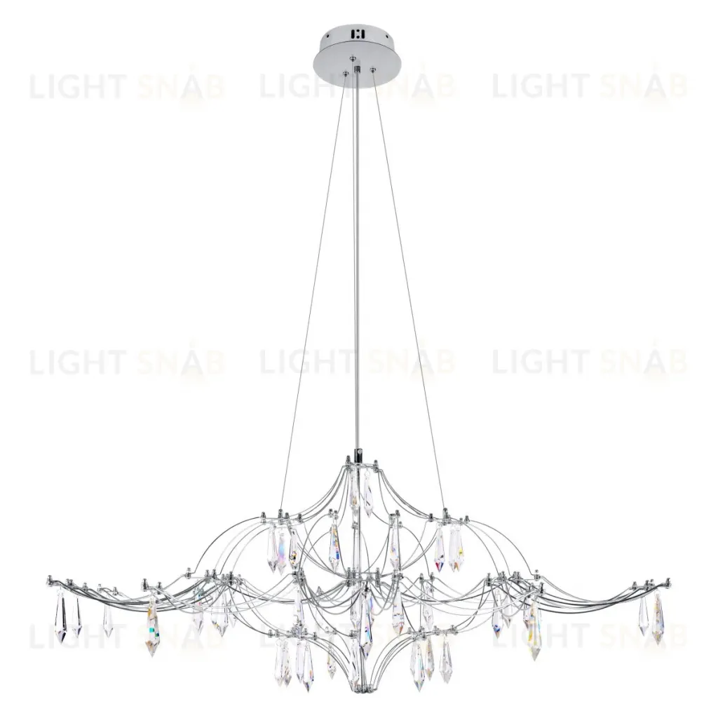 Подвесная люстра Loft IT Mira 10587/1000 Silver Asfour 10587/1000 Silver Asfour