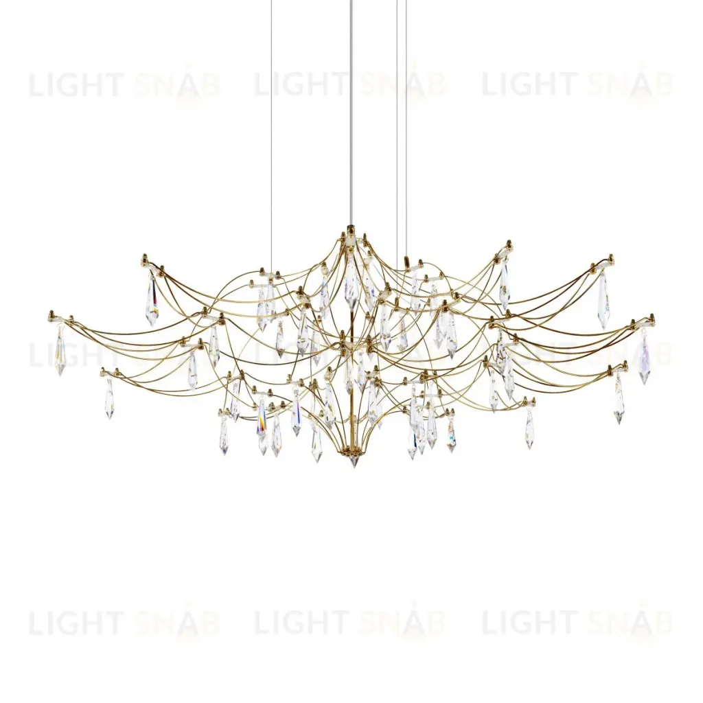 Подвесная люстра Loft IT Mira 10587/1000 Gold Asfour 10587/1000 Gold Asfour