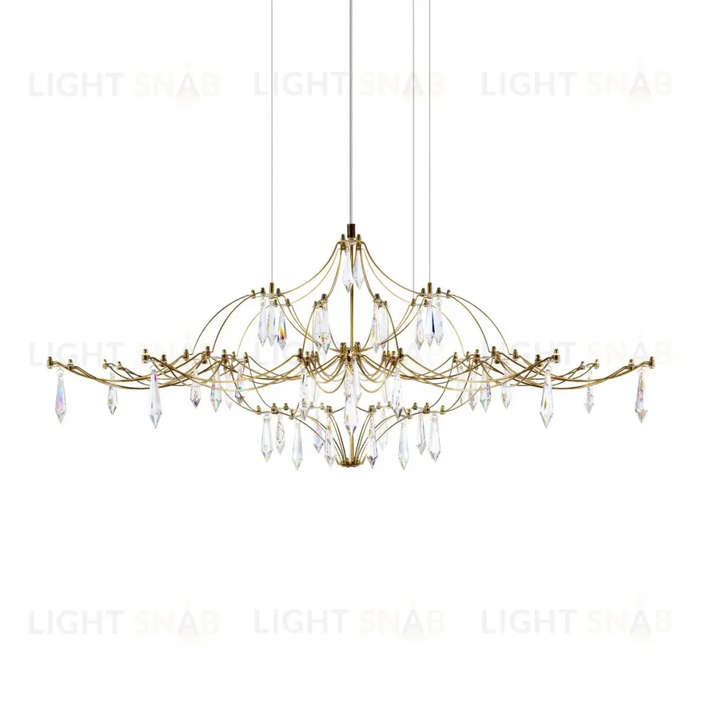 Подвесная люстра Loft IT Mira 10587/1000 Gold Asfour 10587/1000 Gold Asfour