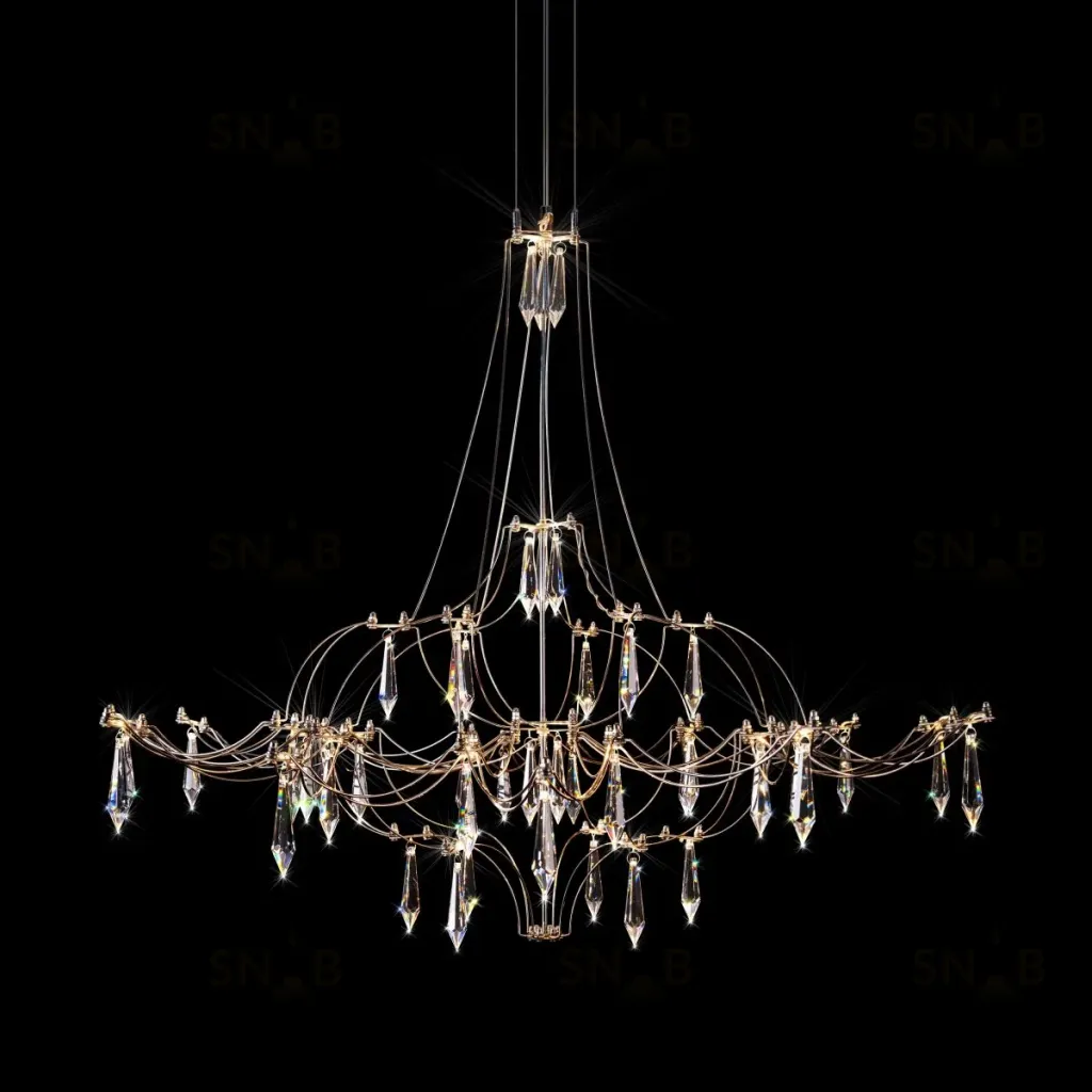 Подвесная люстра Loft IT Mira 10588/800 Silver Asfour 10588/800 Silver Asfour