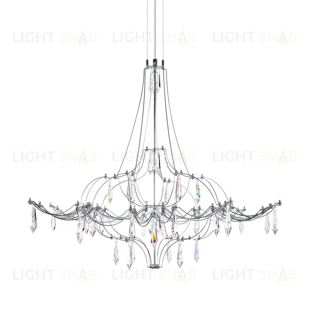 Подвесная люстра Loft IT Mira 10588/800 Silver Asfour 10588/800 Silver Asfour