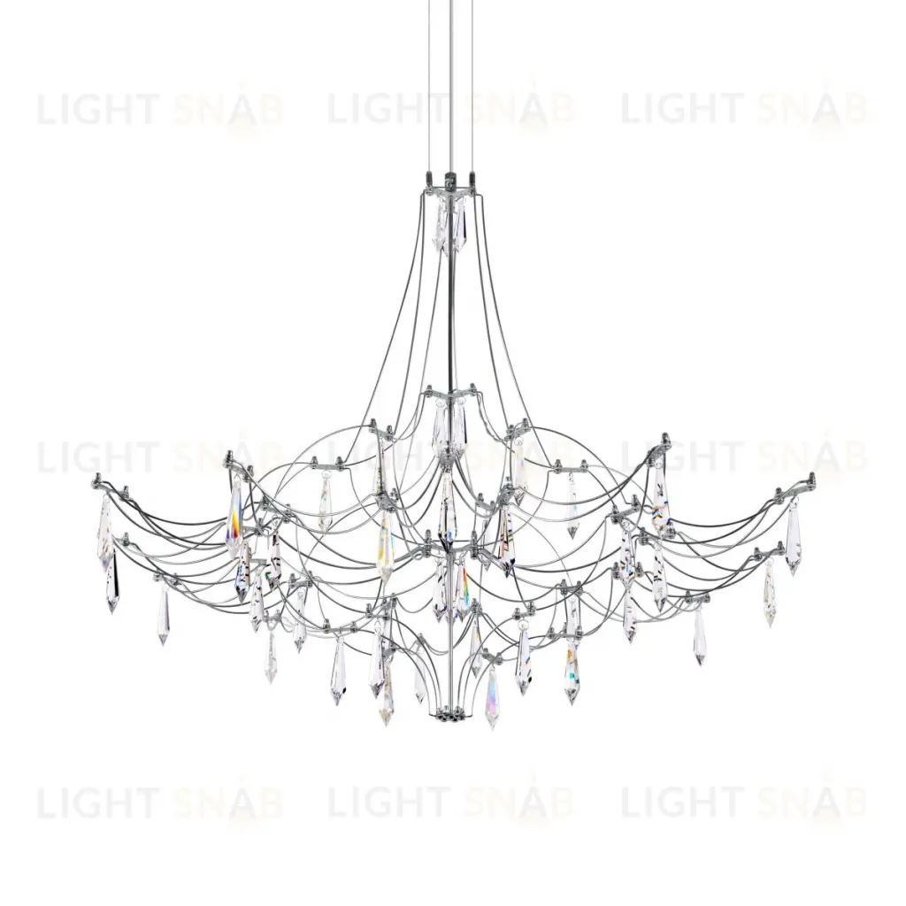 Подвесная люстра Loft IT Mira 10588/800 Silver Asfour 10588/800 Silver Asfour