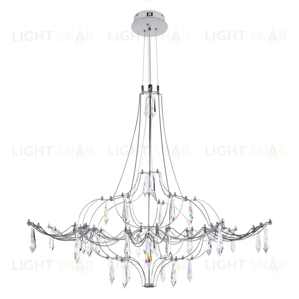 Подвесная люстра Loft IT Mira 10588/800 Silver Asfour 10588/800 Silver Asfour