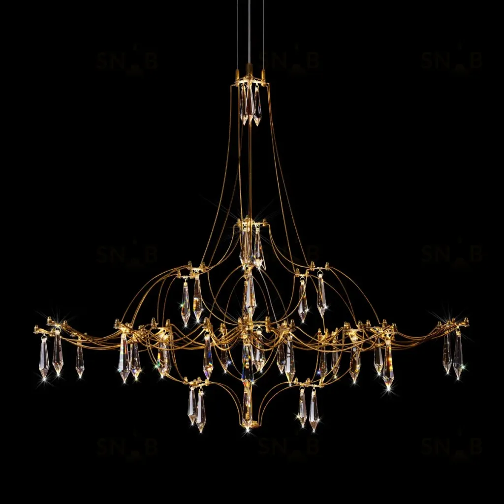 Подвесная люстра Loft IT Mira 10588/800 Gold Asfour 10588/800 Gold Asfour