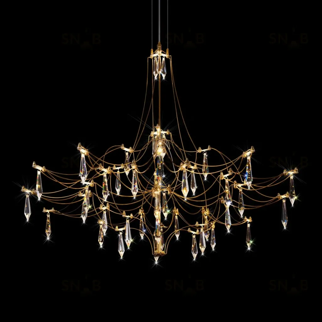 Подвесная люстра Loft IT Mira 10588/800 Gold Asfour 10588/800 Gold Asfour