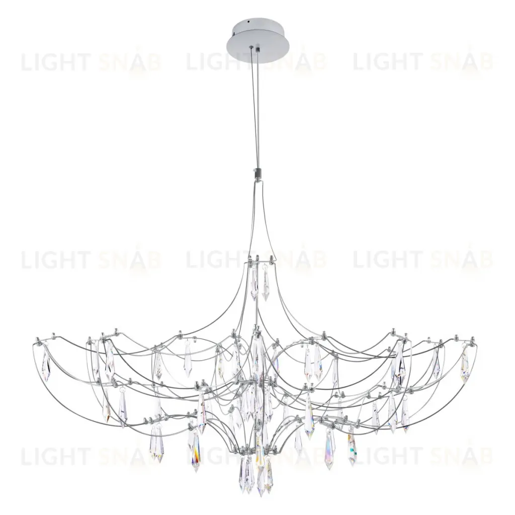 Подвесная люстра Loft IT Mira 10589/900 Silver Asfour 10589/900 Silver Asfour