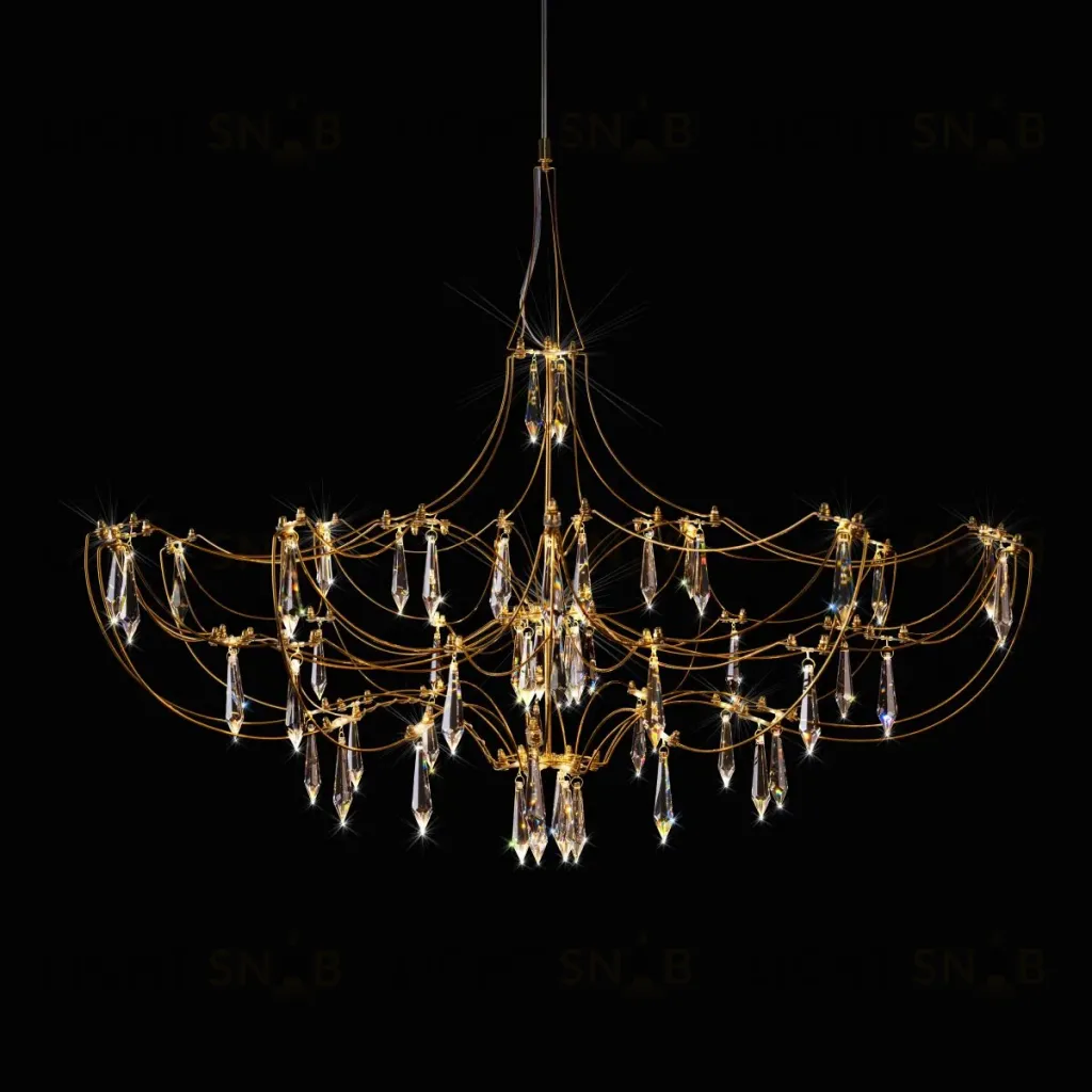Подвесная люстра Loft IT Mira 10589/900 Gold Asfour 10589/900 Gold Asfour