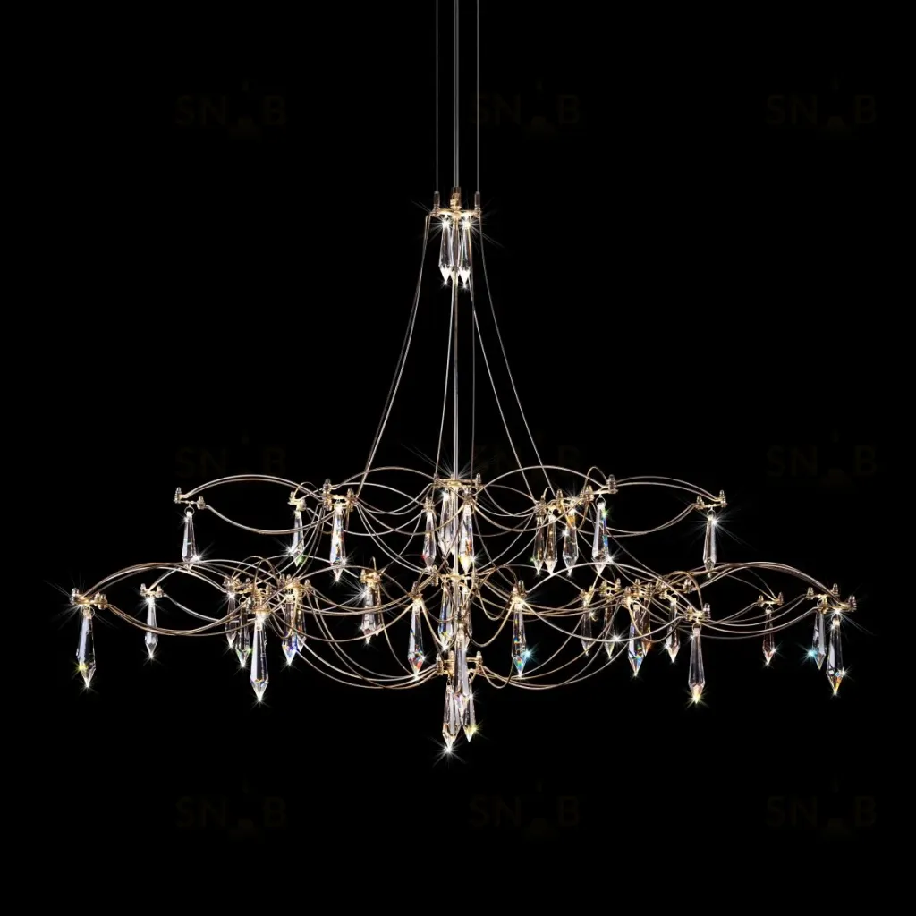 Подвесная люстра Loft IT Mira 10590/1000 Silver Asfour 10590/1000 Silver Asfour