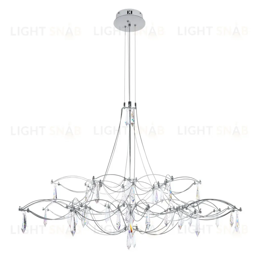 Подвесная люстра Loft IT Mira 10590/1000 Silver Asfour 10590/1000 Silver Asfour