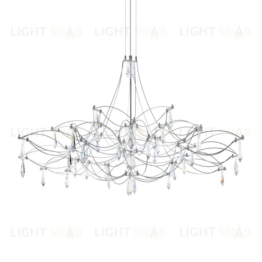 Подвесная люстра Loft IT Mira 10590/1000 Silver Asfour 10590/1000 Silver Asfour