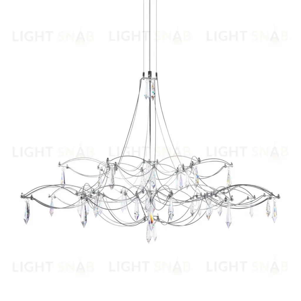 Подвесная люстра Loft IT Mira 10590/1000 Silver Asfour 10590/1000 Silver Asfour