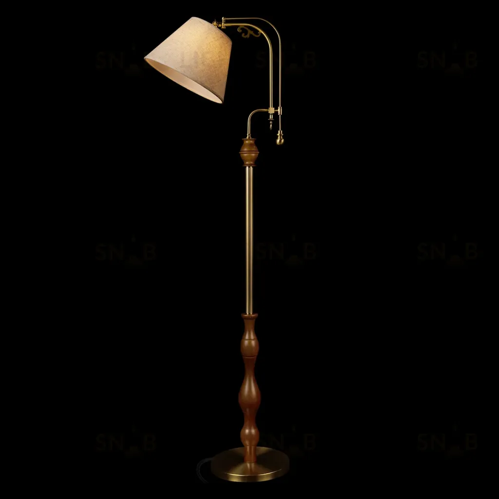 Торшер Loft IT Elaine 10569F Dark wood 10569F Dark wood