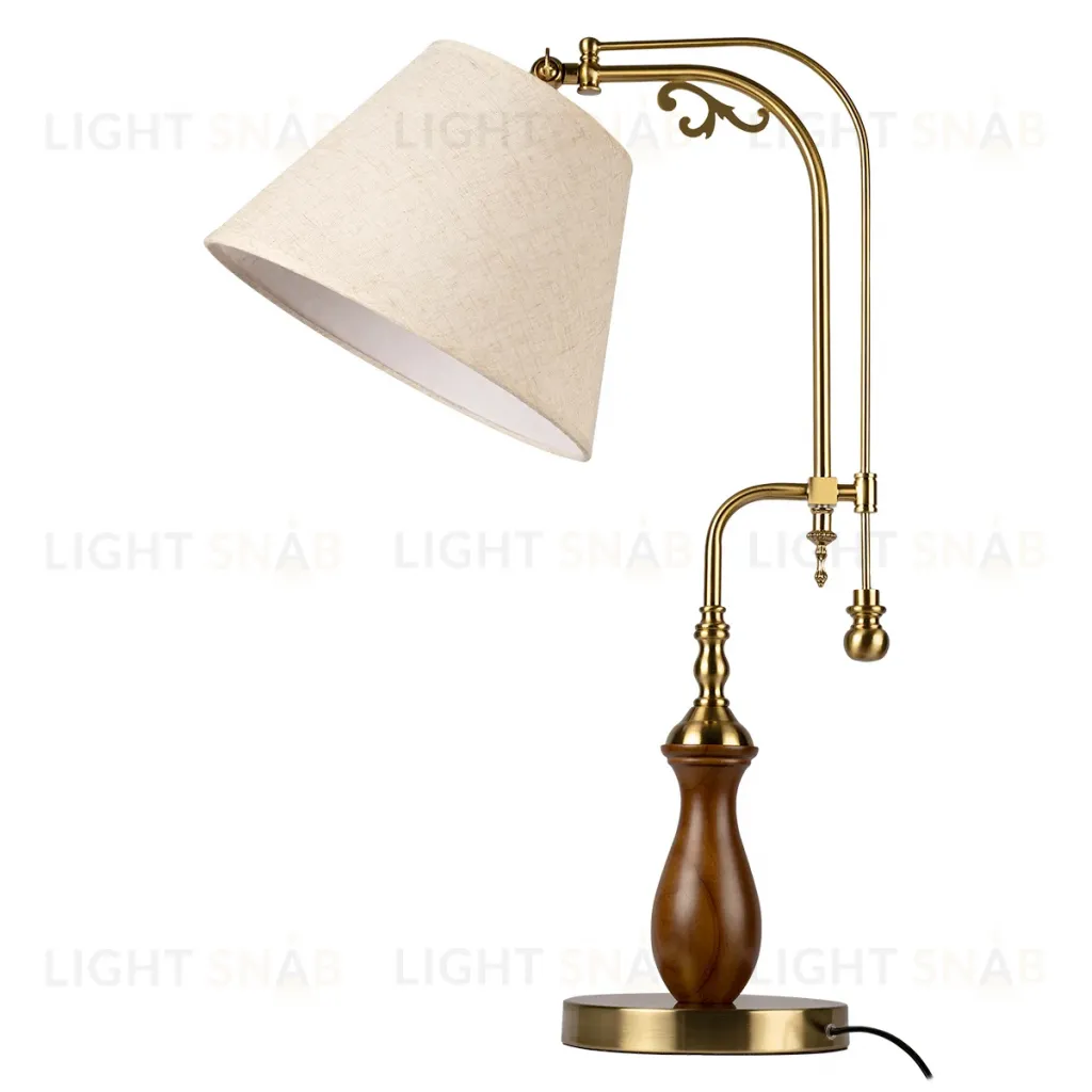 Настольная лампа Loft IT Elaine 10569T Dark wood 10569T Dark wood