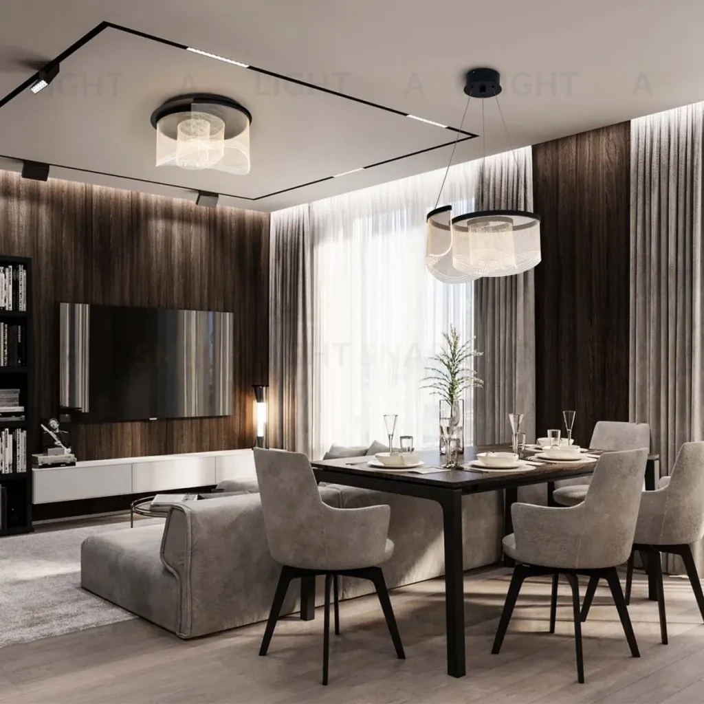 Потолочный светильник Modestyle MS.8041.480 BK MS.8041.480 BK