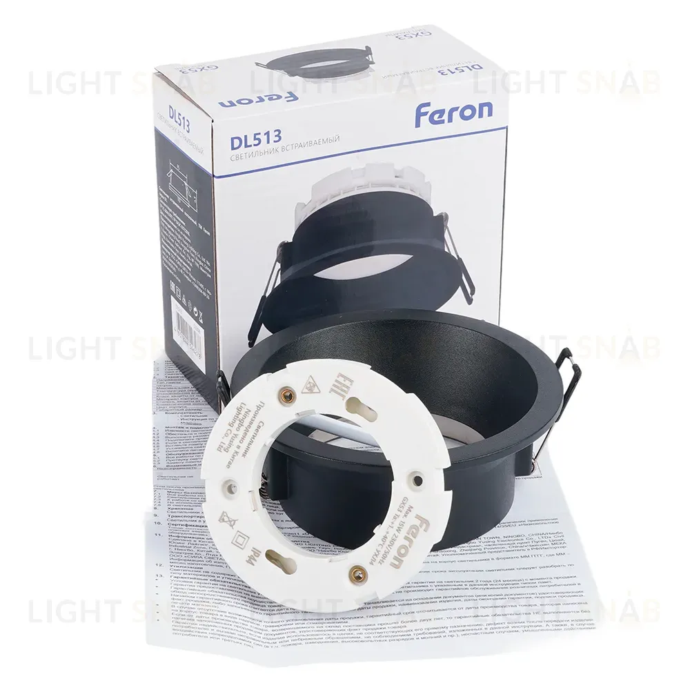Встраиваемый светильник Feron DL512 53306 53306