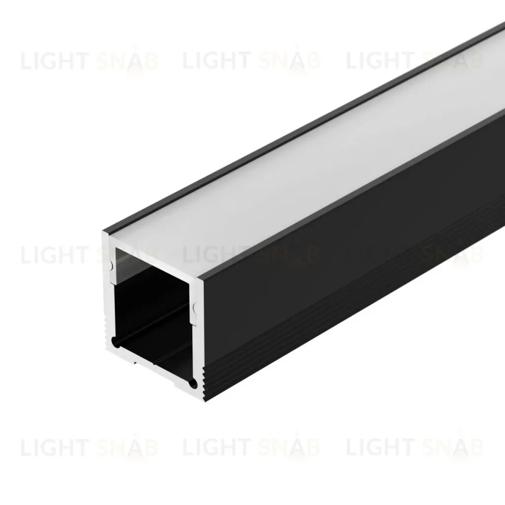 Профиль Arlight SL-SLIM20-H20-2000 BLACK (BY) (Алюминий) 061371 061371