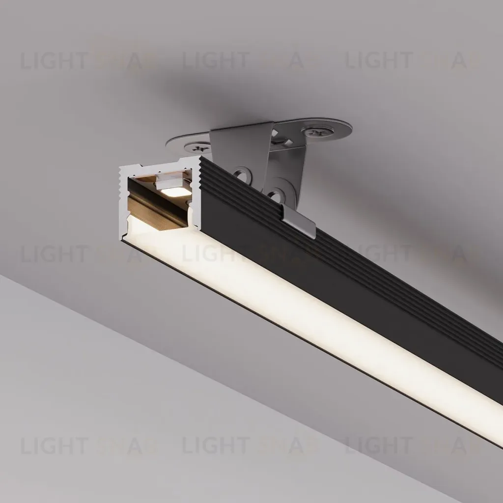 Профиль Arlight SL-SLIM-H13M-3000 BLACK (BY) (Алюминий) 064821 064821