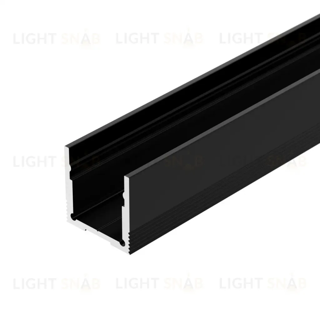 Профиль Arlight SL-SLIM20-H20-2000 BLACK (BY) (Алюминий) 061371 061371