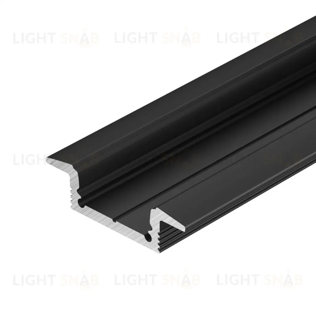 Профиль Arlight SL-SLIM-H7-F25-2000 BLACK (Алюминий) 061615 061615