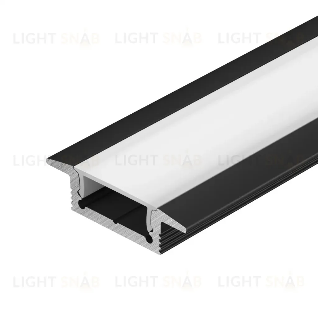 Профиль Arlight SL-SLIM-H7-F25-2000 BLACK (Алюминий) 061615 061615