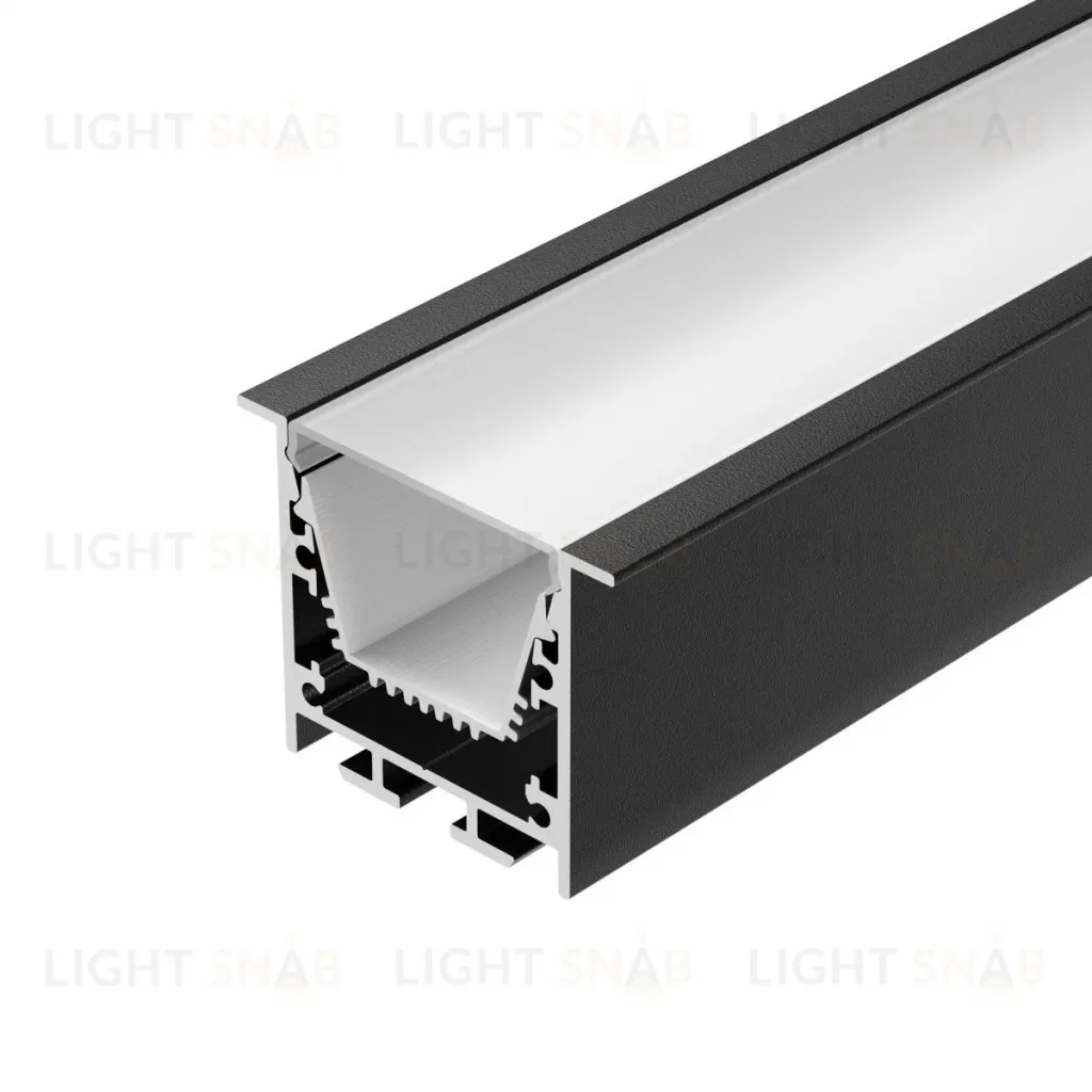 Профиль Arlight LINIA45-F-TRAY-2000 BLACK (Алюминий) 062191 062191