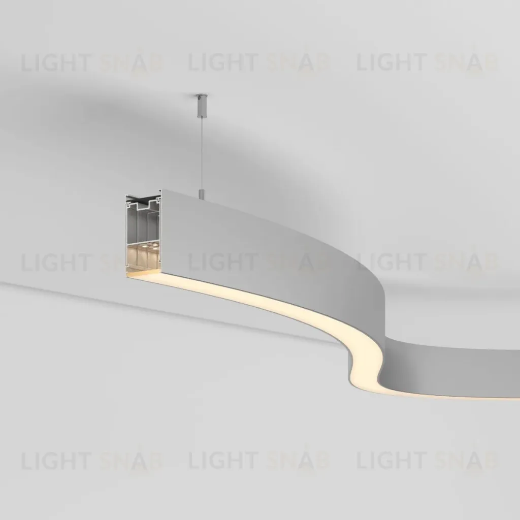 Профиль Arlight LINE-3560-BENT-SIDE-2000 ANOD (Алюминий) 062978 062978