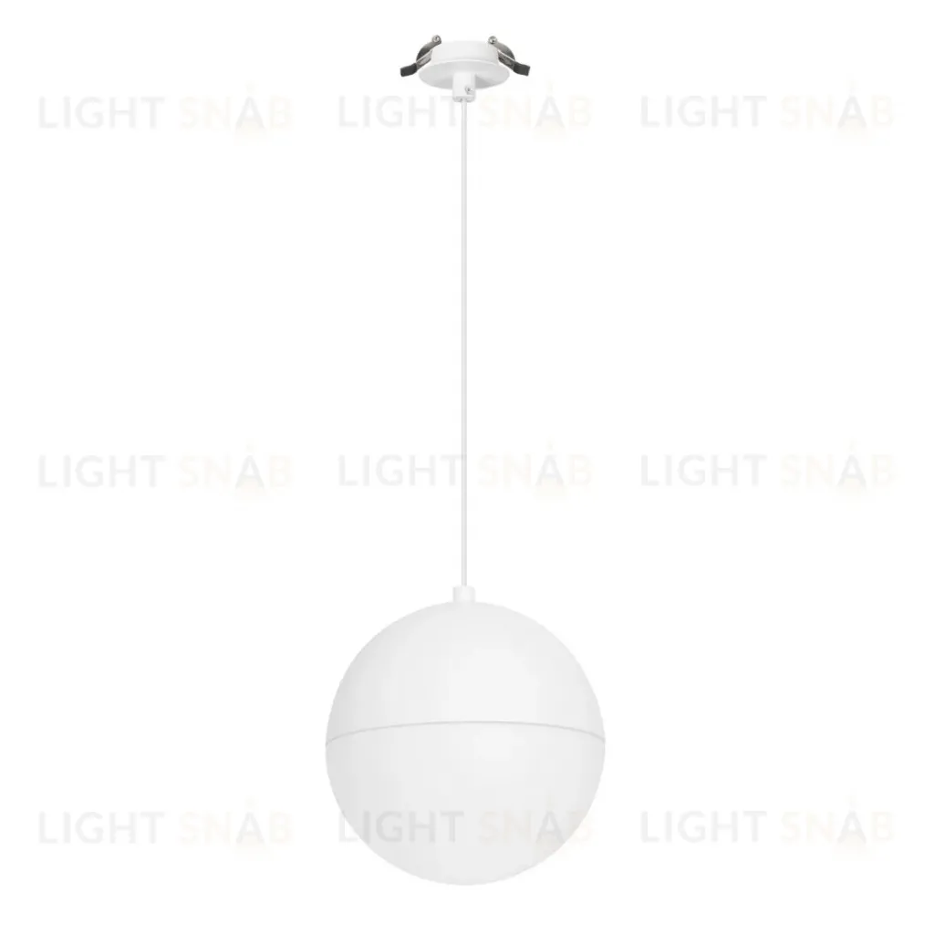 Подвесной светильник Arlight SP-EMISFERO-R200-16W Day4000 (Белый, встраиваемая чаша, 180 deg, 230V) (IP20 Металл) 064192 064192