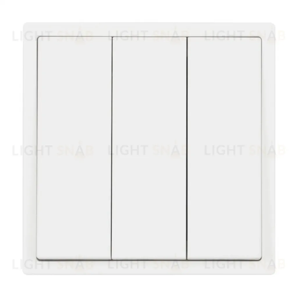 Выключатель 3 кл софт-тач белый кварц Arlight SWT-MK03-SFPL-WH (250V, 10A) 061801(1) 061801(1)
